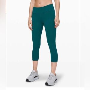 Lululemon Pace Rival Crop *Full-On Luxtreme Sz 10